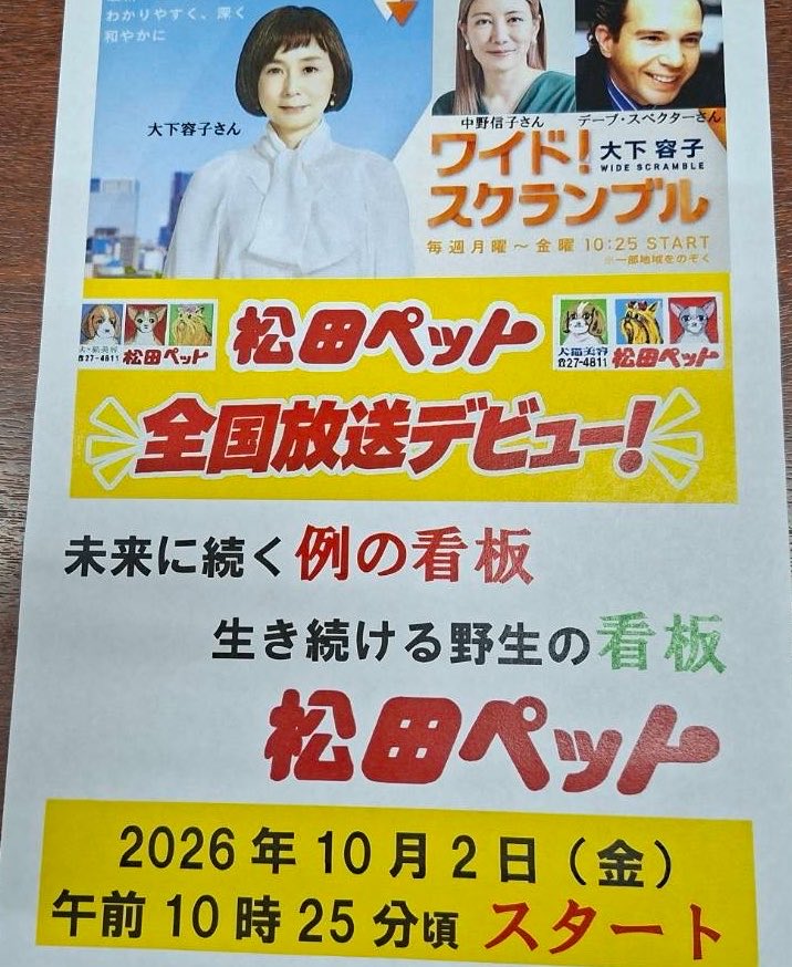 plus6etc's tweet photo. 10月までの新稲まとめ！
🐶9/19 17:00〜 #松田学会 で塗り絵飲み会！@APM_NAGAOKA 
🐶9/23 18:15〜スーパーJにいがた
#松ペバスツアー 放送
🐶10/2 10:25〜ワイドスクランブル(全国！)
#松ペバスツアー 放送
🐶10/30 国交省 人・みち・環境 インスパイアフォーラム From 広島 登壇 https://t.co/DCaokQ6nWU