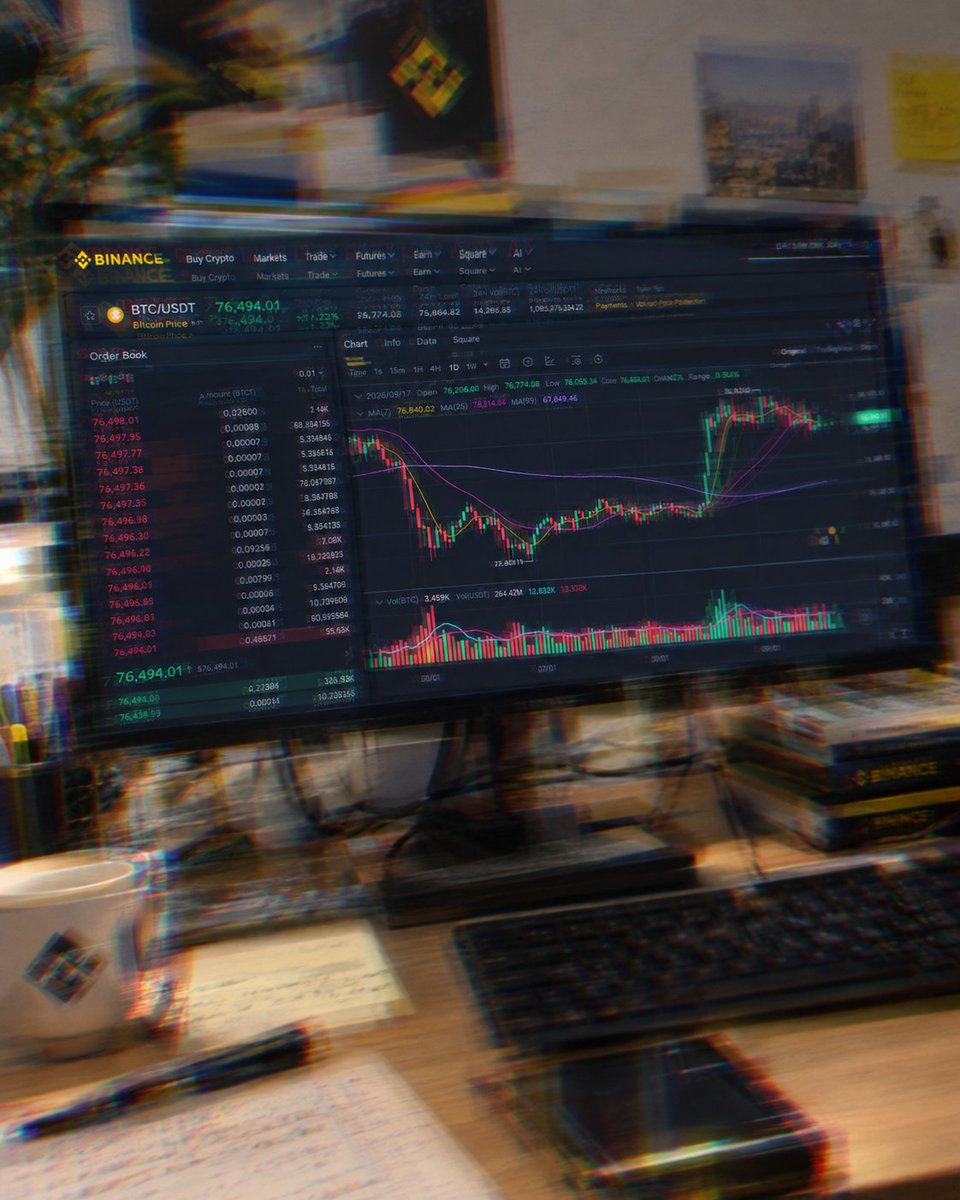 binance's tweet photo. My eyes after charting all day: https://t.co/4vn1QHERbk