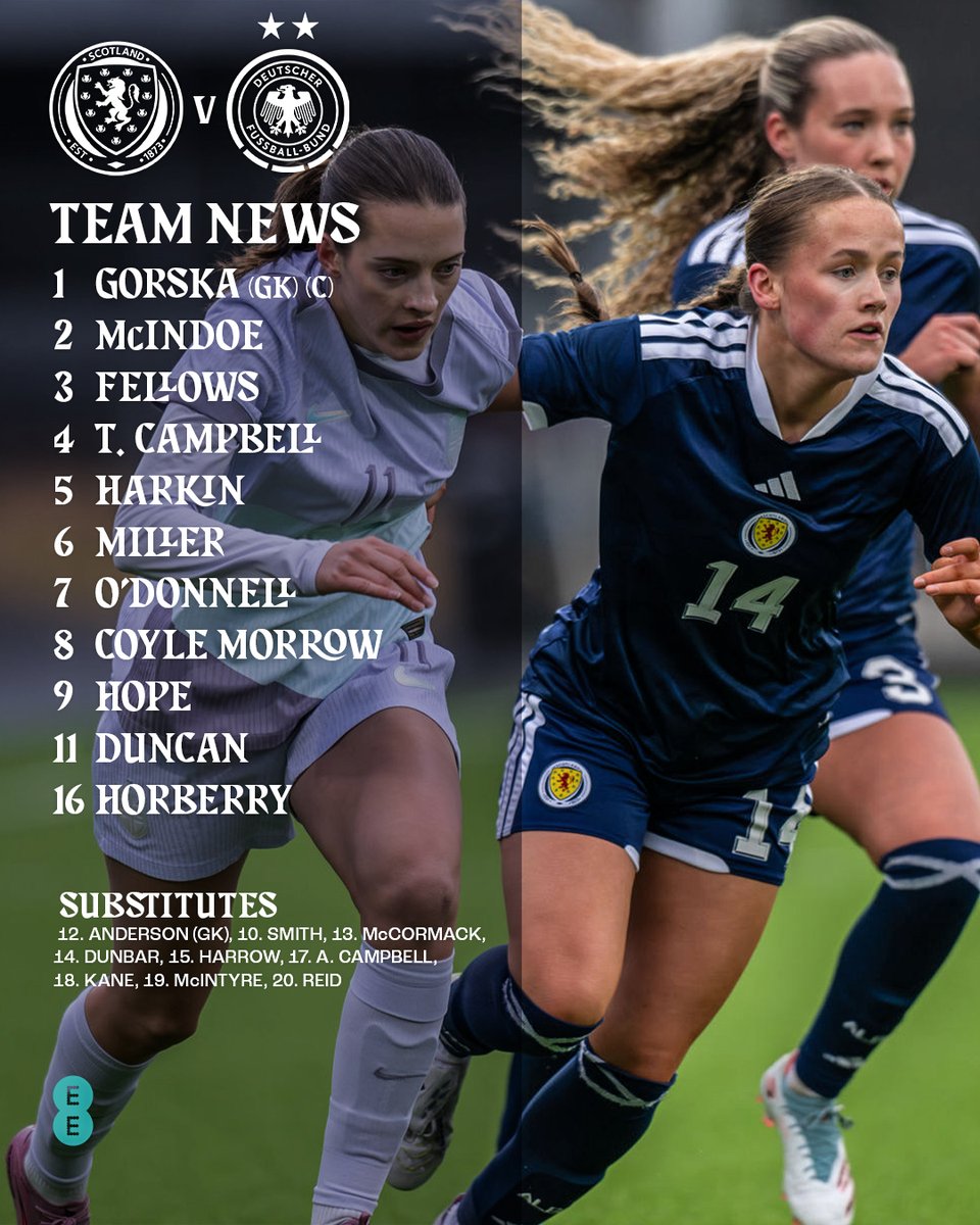 ScotlandNT's tweet photo. #SCOW17s | Our Women's Under-17s host Germany in the first of two friendly matches this week. 

Good luck, team 🏴󠁧󠁢󠁳󠁣󠁴󠁿

#YoungTeam https://t.co/BFQScP6zOT