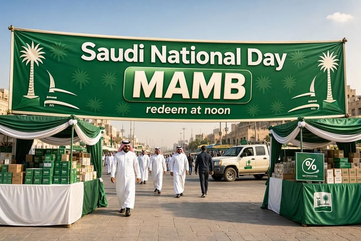 MUSABDESS's tweet photo. عـروووض اليـوم الوطني 
كود خصم نون 🧸 MAMB 
كوبون خصم نون MAMB
يوم بدينا 🇸🇦
تحتاجون  كوبون كود خصم نون  أو كود خصم 

#كود_خصم_نون #كود_نون 
 #كـوبون_نون
MAMB 🇸🇦
من يوم بدينا 
بدينااعروض اليوم الوطني 🇸🇦💚
#يوم_بدينا https://t.co/aI1geyAzza