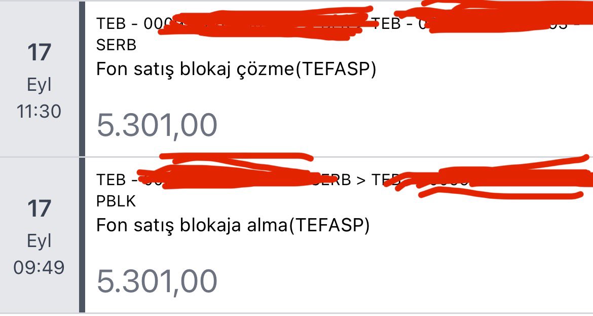 BugraKadirHan's tweet photo. @Cemmdursunn Benim dün vermiş olduğum emir. Bu sabah 09.49’da blokaja alınıp 11.30’da talebim ve bilgim olmadan blokajdan kaldırılmıştır. Bu nasıl mümkün olabiliyor? https://t.co/6qw73E3c7r