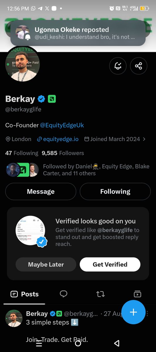 EbenezerFriday5's tweet photo. @deartrader__ @DearTrader_ @Danieltrades @theplaymakerxx @berkayglife I pray to win this time. https://t.co/ORNtV50nWE