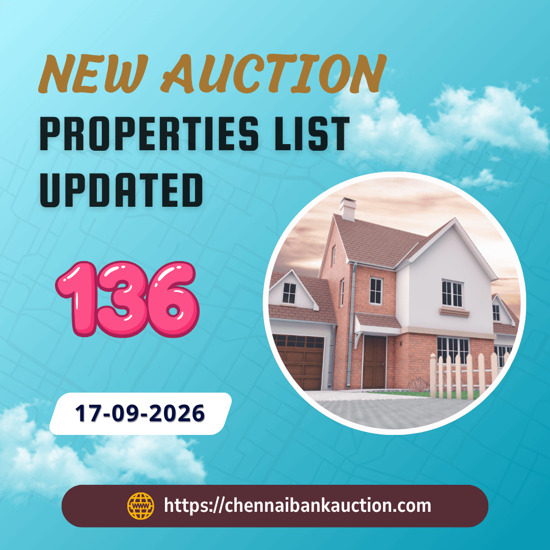 syedbasheerchn's tweet photo. 📢 136 New Auction Properties list added in https://t.co/7EilnOK4GR on 17.09.26

📥 TODAY'S AUCTION LIST
https://t.co/xr4lJ82cVU

🔎 AUCTION LISTINGS

🏠 Residential | Flat | Land | Commercial
🚗 Bank Auction Cars
💰 Gold &amp; Jewellery Auctions
🏭 Machinery &amp; Scrap Auctions https://t.co/yvXVZGhqSz