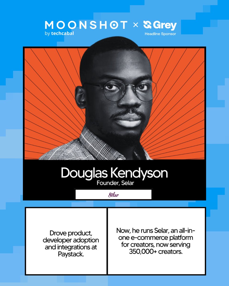 TechCabal's tweet photo. Look beyond the payment infrastructure @paystack  created, and you’ll see that the fintech giant also gave Africa bold, ambitious builders.

From Idorenyin Obong, who went from building at Paystack to founding @greyfinance , to Femi Aluko, who helped lead Paystack’s engineering before co-founding @chowdeck ; Douglas Kendyson, who went on to build @tryselar , to Mallick Bolakale, who now runs @StartbuttonHQ ; and Cossi Achille Arouko, who is building @BujetiHQ , Paystack’s alumni have gone on to build companies of their own and shape Africa’s digital economy. And they are only a few of the builders who came through Paystack.