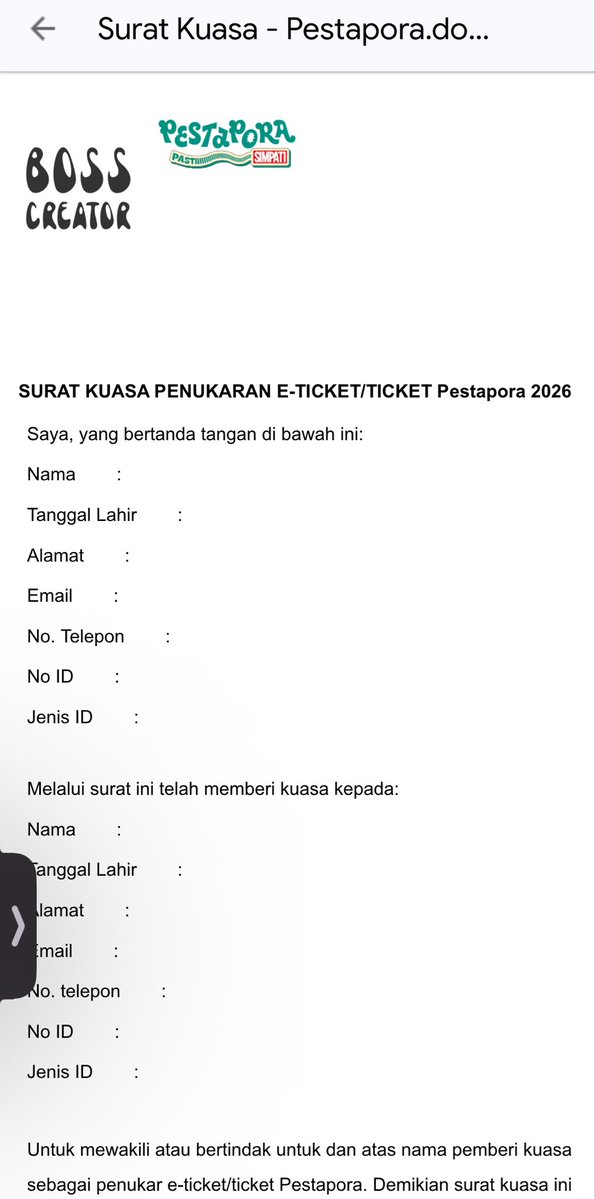 dndaalfptr's tweet photo. READY YA AVAILABLE TIKET PESTAPORA DAY 2 NYA
- 300K / TIKET 
SEND EMAIL INCLUDE SURAT KUASA
READY 4 TIKET AJA YA

CUSS SEBELUM KEHABISAN, DM AJA
TRUSTED👌🏻

tag. wtb wts pespor jual belu

#zonauang https://t.co/JPQkuhrAU7