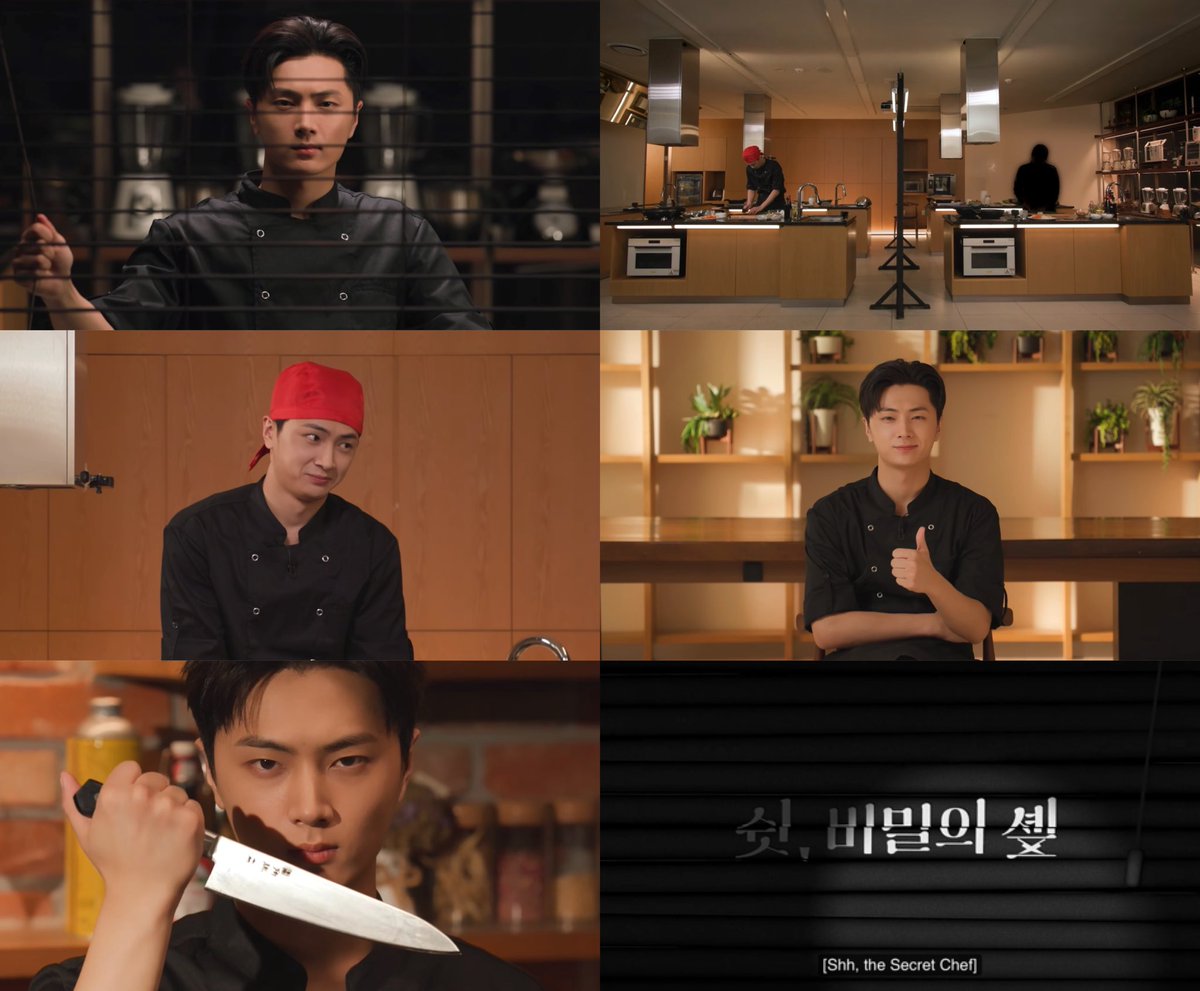 EN7ernally's tweet photo. Shh, the Secret Chef: Blind Cooking Show
Coming September 24 🧑🏻‍🍳
#JAY #제이 https://t.co/vdzkvtinSd