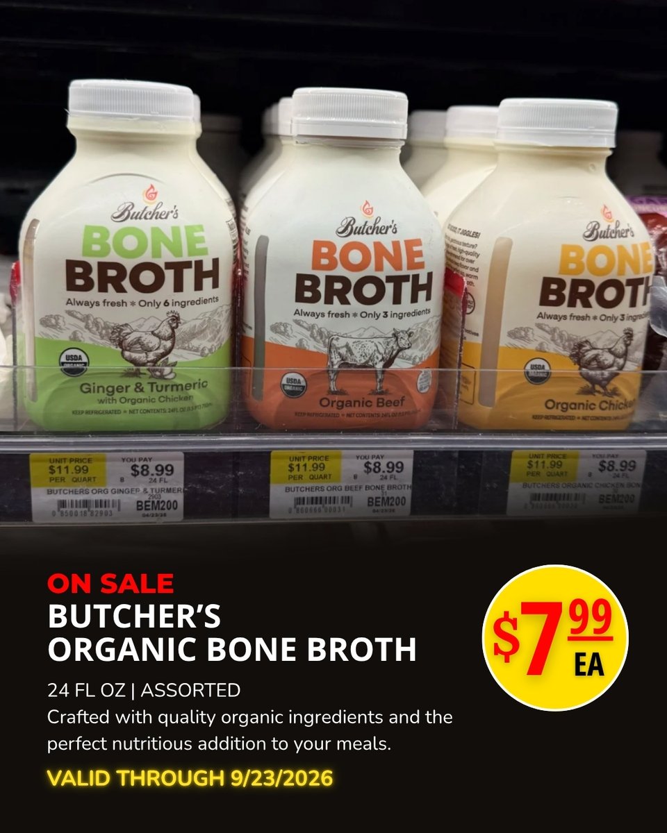 MyFoodBazaar's tweet photo. 🛒✨ This Week’s Specials Are Here!

📲 Clip your Food Bazaar Rewards App coupons, and start saving on your favorites!
🔖 Save this post for your next grocery run and don’t miss out on the savings!

#FoodBazaar #WeeklySpecials #FoodBazaarRewards #GroceryDeals #ShopAndSave https://t.co/23jcchbeQE