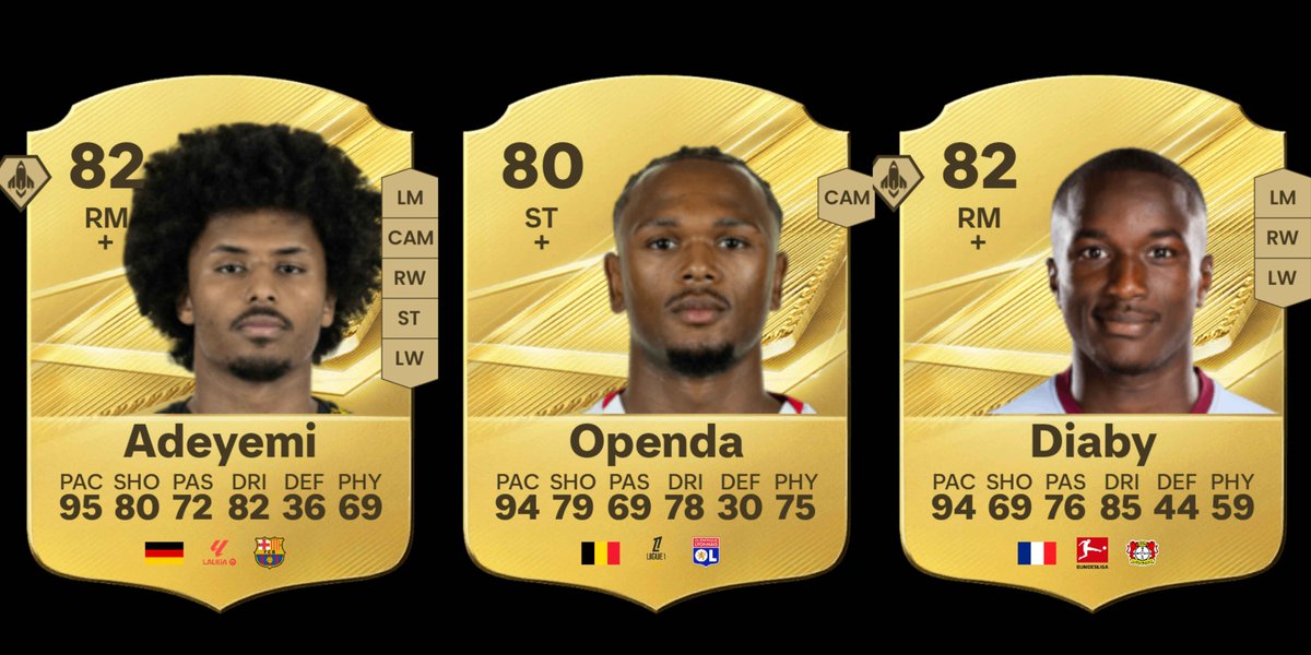 rxckydusa's tweet photo. Obviously its super early to say what the OP/Meta stuff will be right now

But man these 3 are perfect for the pace whores 😭 https://t.co/E4O3kFKwqt
