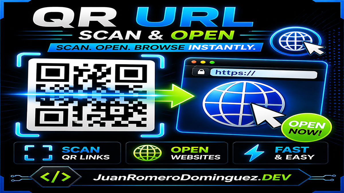 JuanRomeroDEV's tweet photo. Odio escanear un QR importante y que la URL desaparezca al cerrar la app. Terminé creando mi propia herramienta para guardar todo el historial sin fricciones ni complicaciones. Control total de tus enlaces. Disponible en mi bio. #AndroidApp #Productivity https://t.co/zm7ax5Ss3e