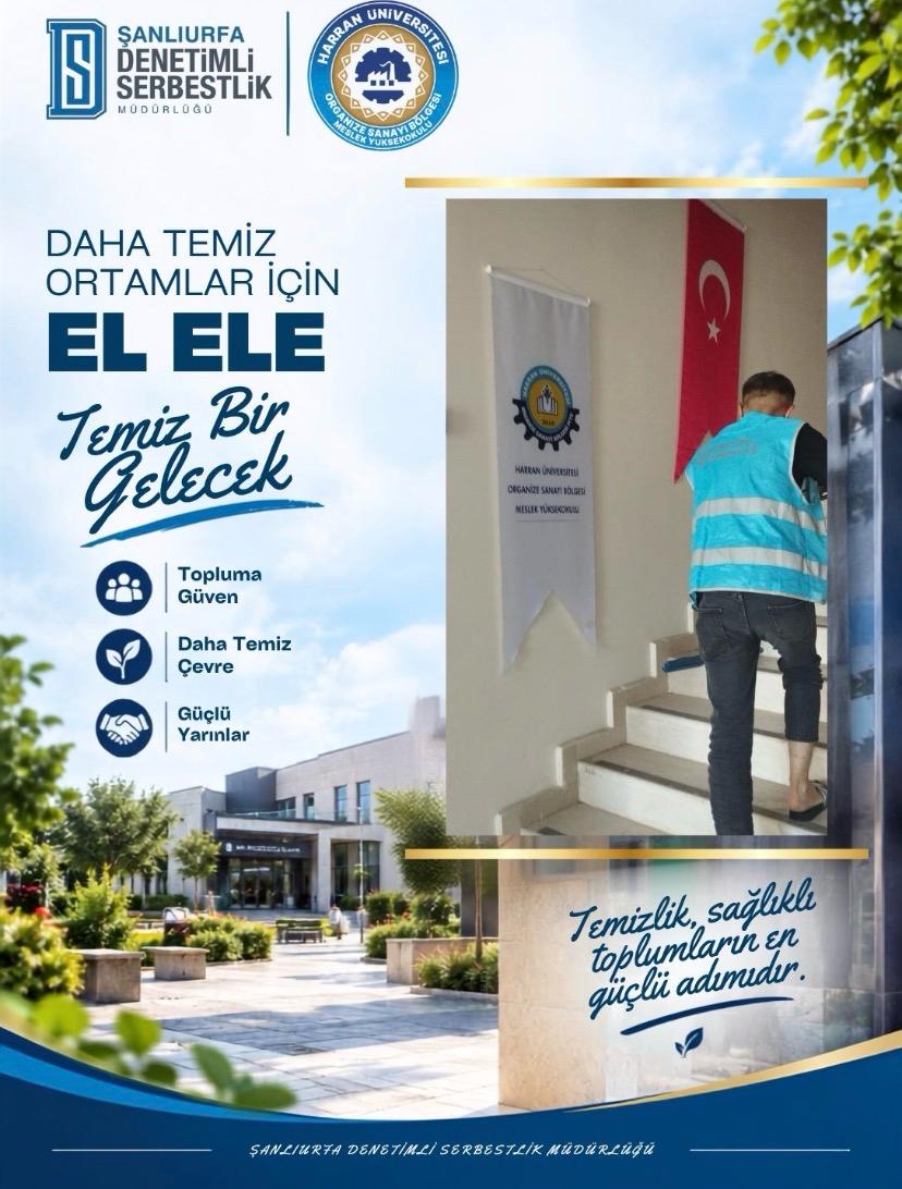 OsbMyo's tweet photo. Yüksekokulumuzda eğitim-öğretim ortamlarının hazırlanmasına yönelik gerçekleştirilen çalışmalara sundukları değerli katkı ve desteklerinden dolayı Şanlıurfa Denetimli Serbestlik Müdürlüğüne, kıymetli personeline ve Sn. Tarık Tekin’e teşekkür ederiz. https://t.co/SS3p4ccu1J