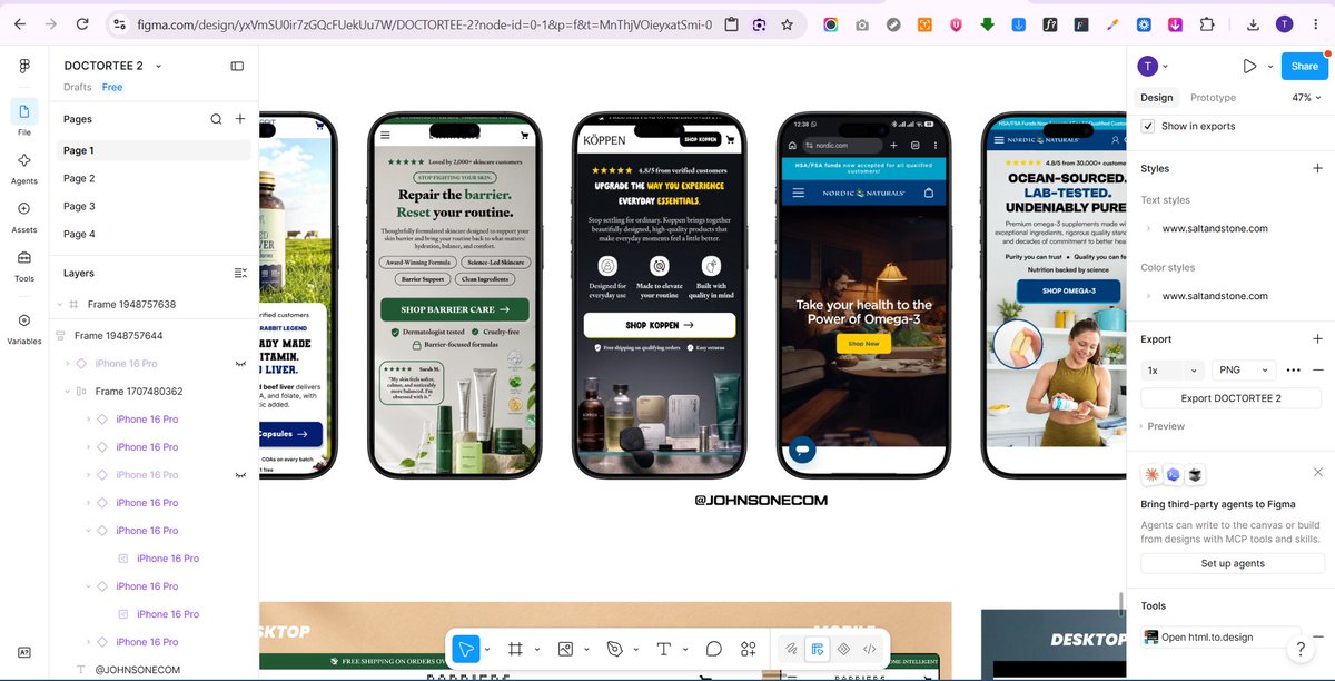 JPaages's tweet photo. DTC founders, would you trust your landing page with $10K in ad spend?

Pretty pages get compliments.
High-converting pages turn clicks into revenue.
Your ad buys the click.
Your landing page earns the money.

What’s killing conversions on yours? 👇 https://t.co/URE0PLZEXq