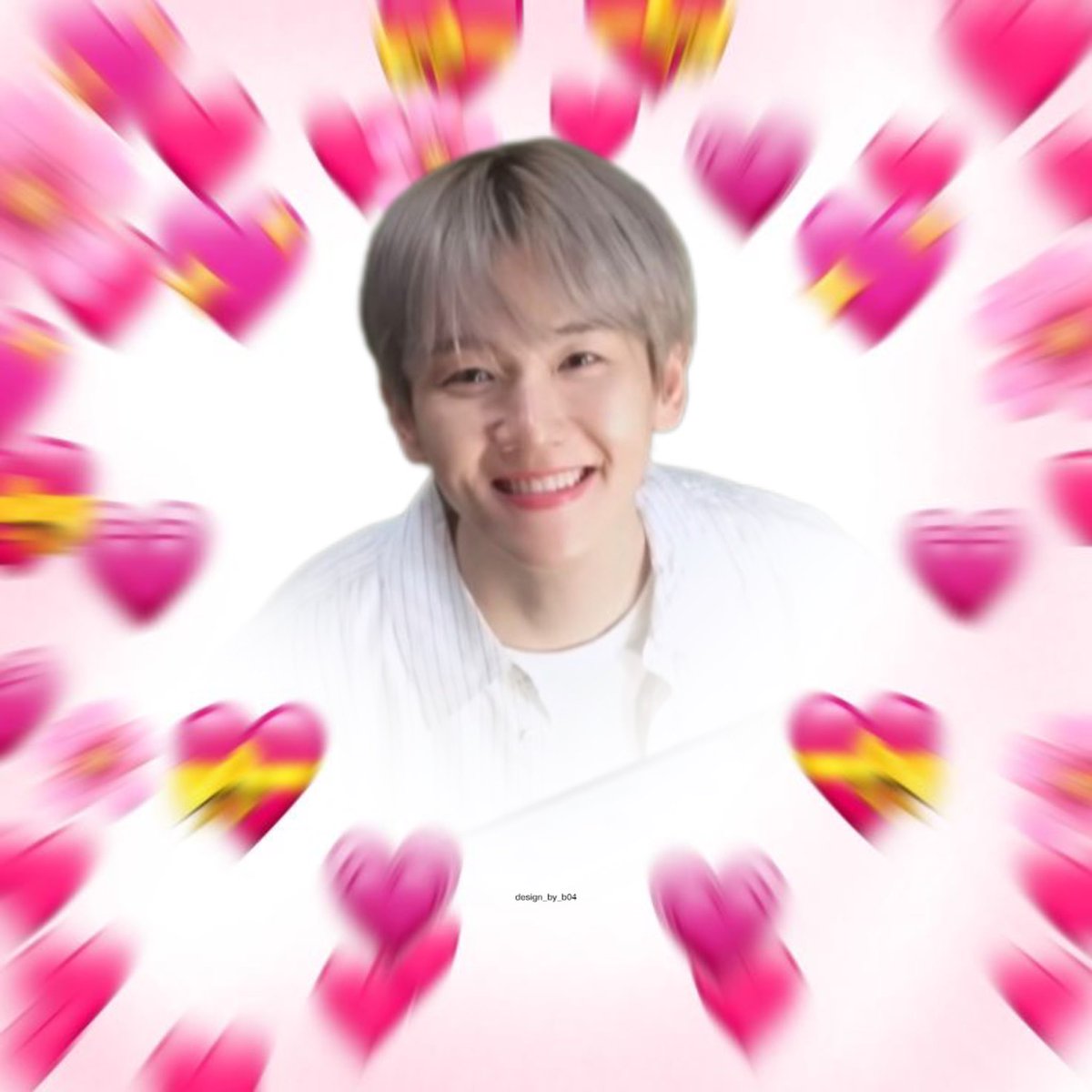 design_by_b04's tweet photo. 💕🩷💖💘 백현이 웃는 게 너무 귀여워서 💝💗💓💞 https://t.co/ZIsfh3zPNo