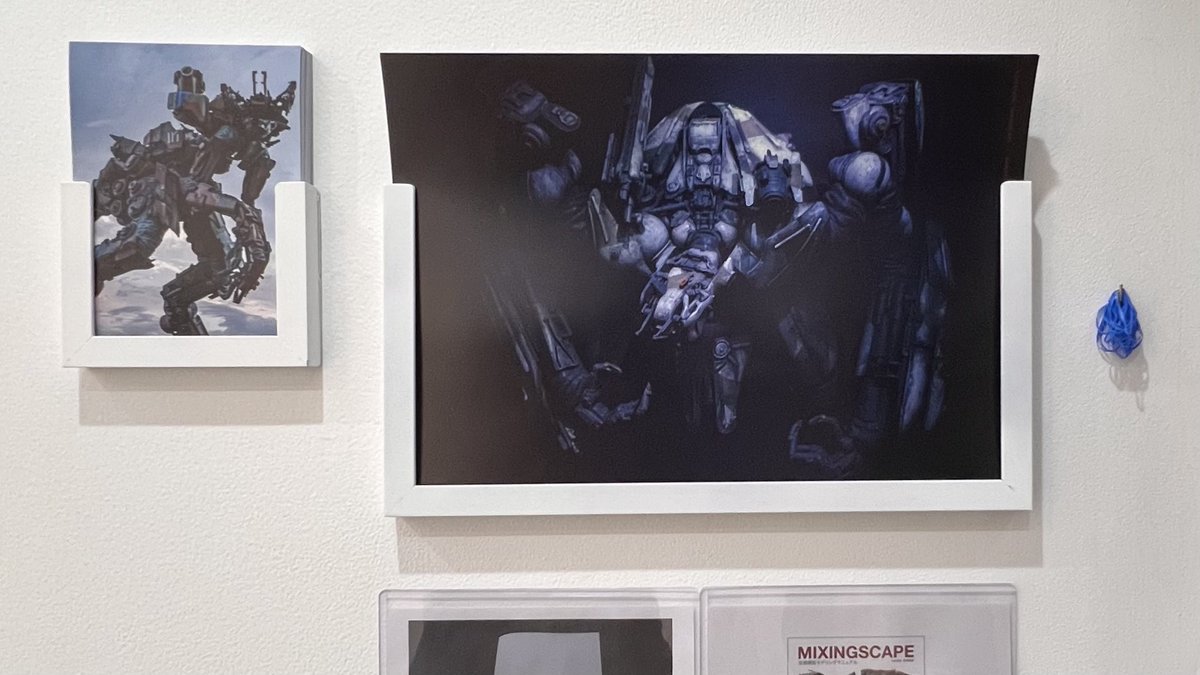 KISHI_OMORI's tweet photo. 出版展の準備ができました🤖

『MIXINGSCAPE 空想模型モデリングマニュアル出版記念展』を9月18日(金)から24日(木)まで、東京・南千住のギャラリーHIROUMI @galleryHiroumi にて開催します。会期中無休/入場無料ですので、お近くにお越しの際は是非ご覧ください。 https://t.co/VDnCxquBFy