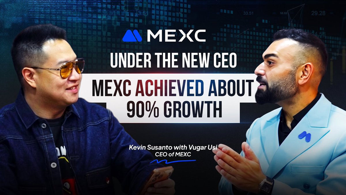 KevinSusanto's tweet photo. 𝗚𝗠 🚨 𝗪𝗛𝗔𝗧’𝗦 𝗡𝗘𝗫𝗧 𝗙𝗢𝗥 𝗠𝗘𝗫𝗖? 👀

1-on-1 with @usithetalk, CEO of @MEXC.

His journey, stepping into the CEO role, and what’s next for MEXC. 🔥

Straight from the source https://t.co/diulZGQ2J8 https://t.co/LTm0173vlj