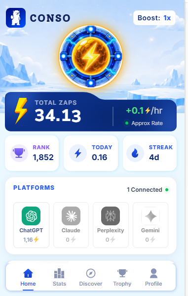 nambun666's tweet photo. Using Conso Extension has made my Web3 experience smoother and more convenient. 🚀

@conso_xyz #CONSO https://t.co/bvK2BL2hq6