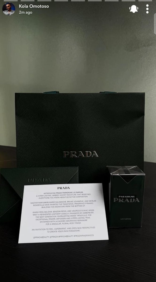 calisssii's tweet photo. Kolapo got an invitation from PRADA!!!
An invitation to feel, experiment, and open new perspectives!!!

Congratulations Kolipopo, so PRADA of you💟

Kolapo x Prada https://t.co/GlLexZJBHc