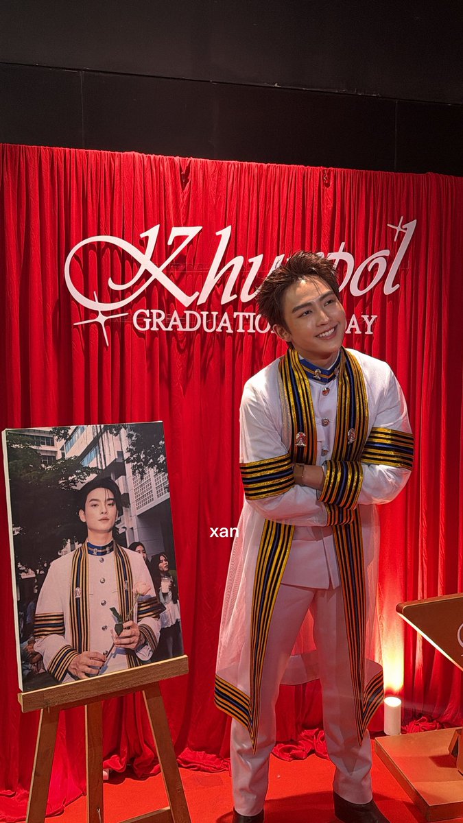 fxanhxart's tweet photo. ไม่ไหวแล้วผมเดรสสสส รอยยิ้มนี้🫪🫪🫪

#ครุยแรกของบัสจัดไปศูนย์สาม 
#KHUNPOL #HEARTchuthiwat https://t.co/HNX8HMyz0o
