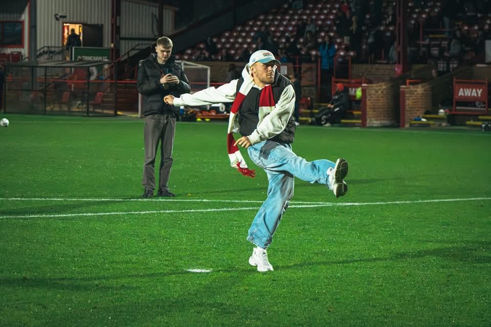 OoAhDaveCockram's tweet photo. @NLLowdown We had open trials at half time last night. Dual registration with Sale Sharks or something. https://t.co/frjjvEOA45