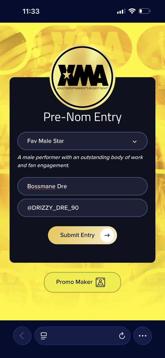 DRIZZY_DRE_90's tweet photo. 2027 @XBIZ XMA “Fan Favorite” Nominations Are Open‼️Vote Now To Get Us Nominated‼️Thank You🙏🏽💪🏽💯↙️

🏆Fav Male Star

LINK TO VOTE‼️🙌🏽🙏🏽💪🏽💯🔗↙️↙️
https://t.co/8E1vU3FJ3e https://t.co/qRCMN8xlqR