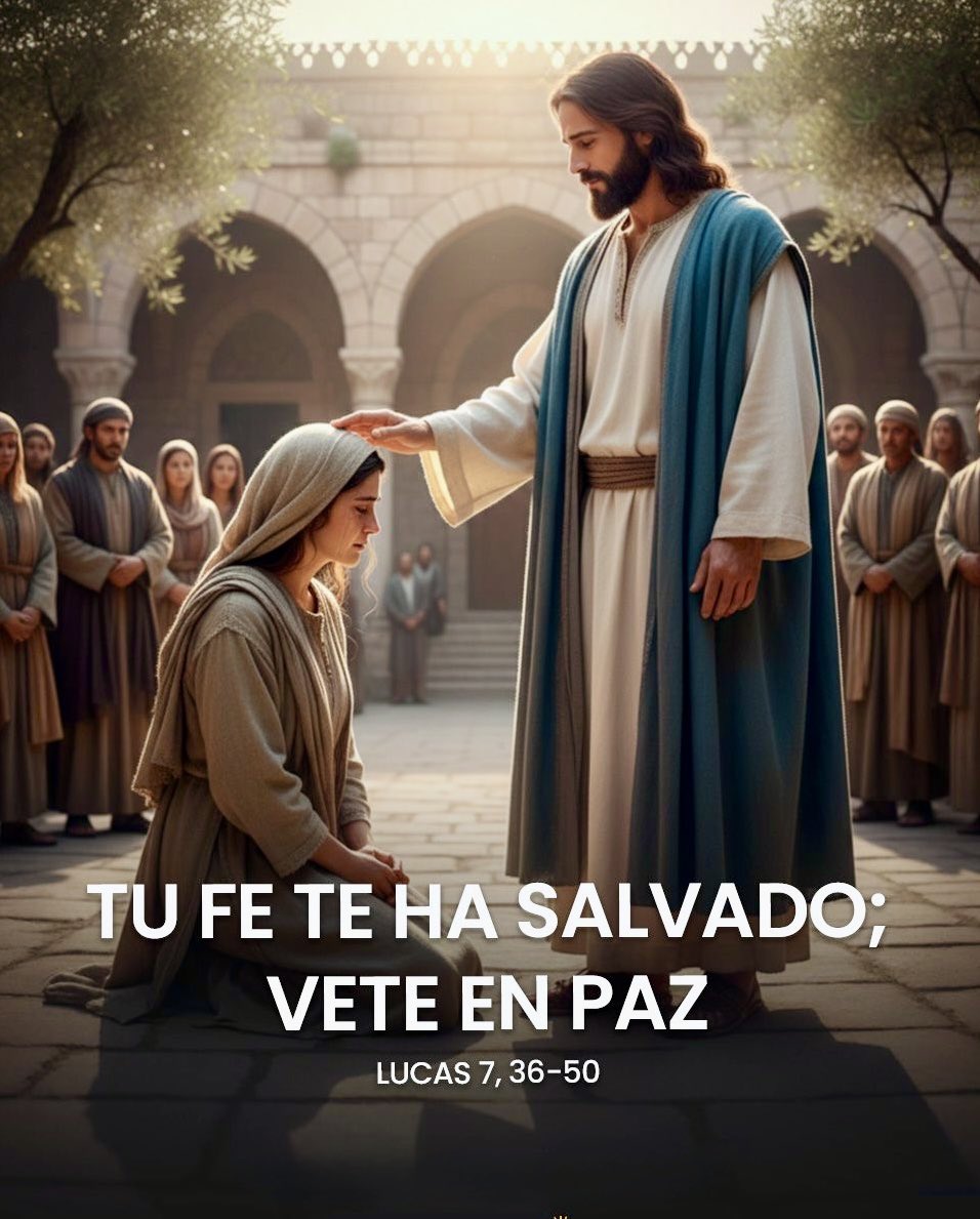 PadreUVI's tweet photo. ORACIÓN DEL DÍA CON LA PALABRA DE DIOS
(1 Cor 15, 1-11; Lc 7, 36-50)

JUEVES 17 DE SEPTIEMBRE DE 2026, JUEVES XXIV DEL TIEMPO ORDINARIO, MEMORIA LIBRE DE LOS SANTOS ROBERTO BELARMINO E HILDEGARDA DE BINGEN

Amado Señor Jesús, hoy reconocemos que somos fruto de tu gracia. Perdona nuestros pecados, sana nuestras heridas y libéranos de todo juicio injusto hacia nuestros hermanos. Enséñanos a mirar como Tú miras: no quedándonos en el pasado de las personas, sino descubriendo en cada corazón la posibilidad de un nuevo comienzo. Haz de nuestra Parroquia Presencial y Virtual una comunidad de verdad, de misericordia y de reconciliación. Que quienes se acerquen a nosotros no encuentren condena sino una palabra que levante; no rechazo sino una puerta abierta; no indiferencia sino amor. Amado Dios, porque hemos recibido misericordia, haznos instrumentos de tu misericordia. ¡Amén!
