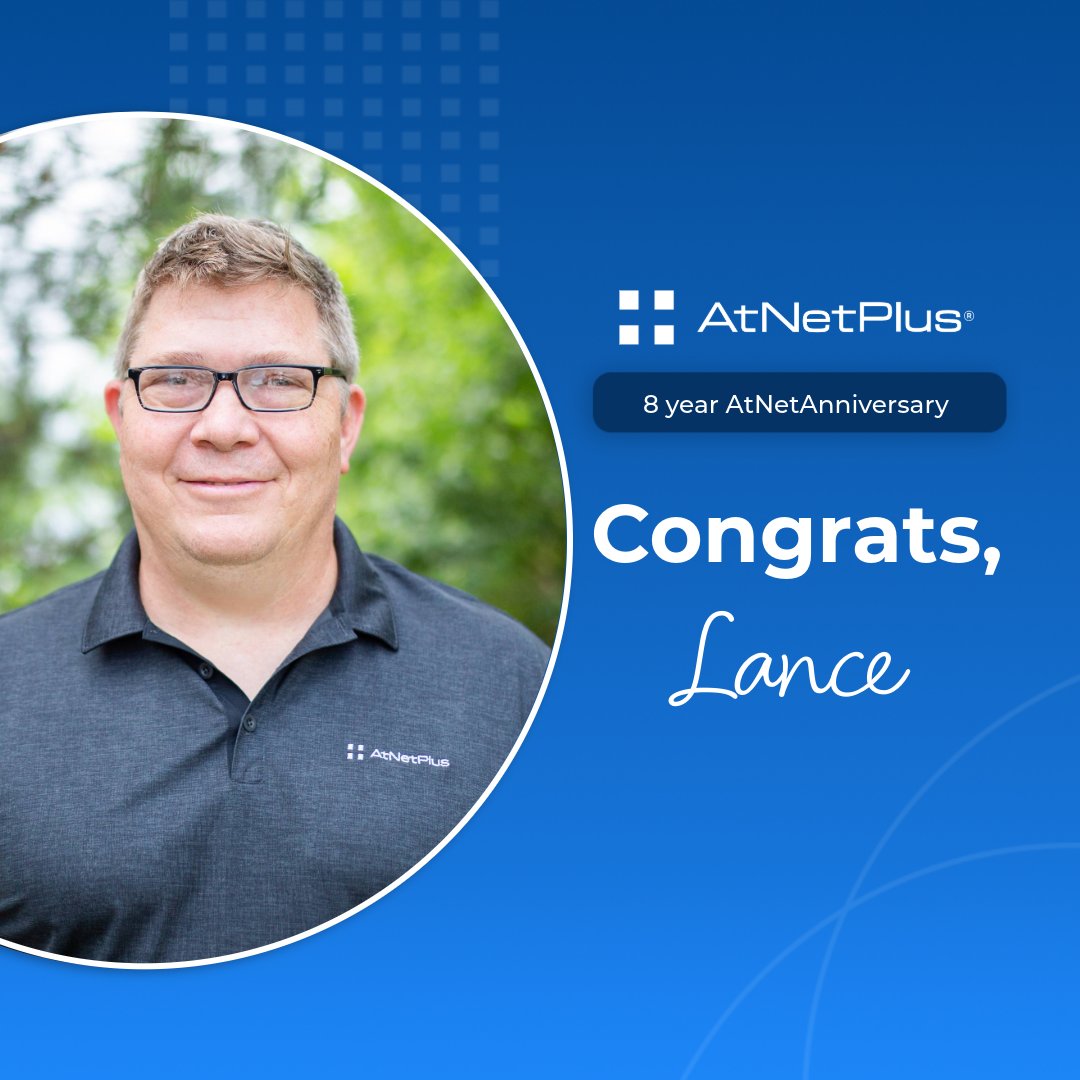 atnetplus's tweet photo. Today, we're celebrating Lance's 8-year AtNetAnniversary! Thank you for everything you do!
#AtNetPlus https://t.co/Dn951ZBJIM