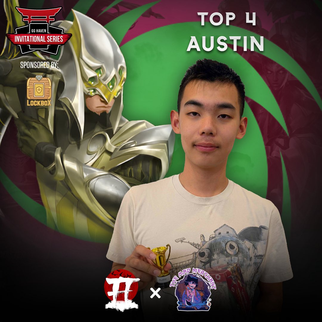 gghaven_'s tweet photo. 🔥 TOP CUT — Mad Merchant x GG Haven
A huge congratulations to our Top 8 and Top 4 from this weekend’s Riftbound tournament! 🏆
Thank you to everyone who competed and made the event an incredible one.
The competition keeps getting stronger. 👏
#Riftbound @LockboxTCG https://t.co/cLJHf5b7yK
