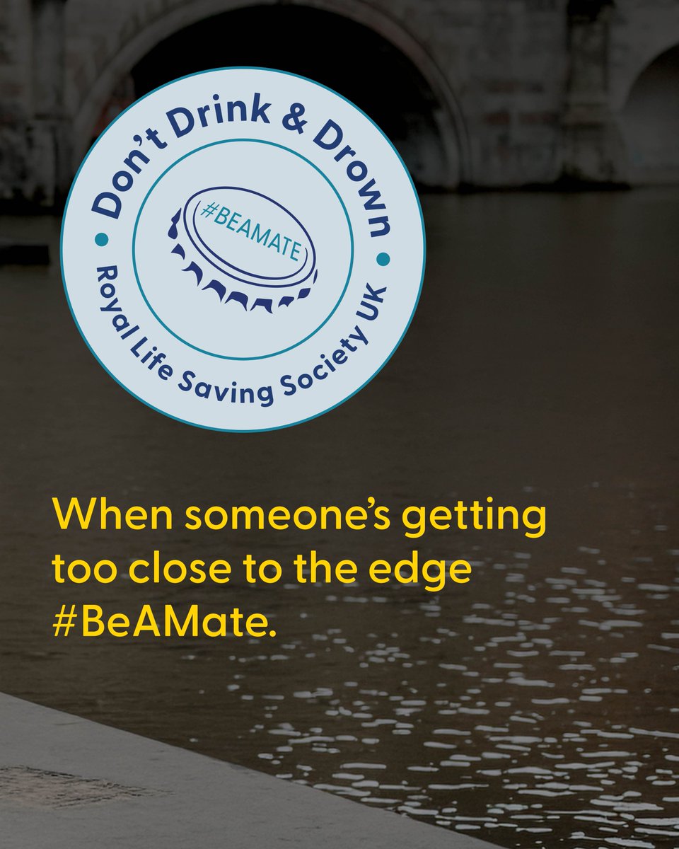 DGfire_safety's tweet photo. We support @RLSSUK ‘s #DontDrinkAndDrown campaign.
Beginning college or university is exciting, but can also bring risks around water, especially after a night out.
#BeAMate Look out for friends, make sure nobody walks home alone, choose routes away from water after drinking. https://t.co/7ud2kkEojJ