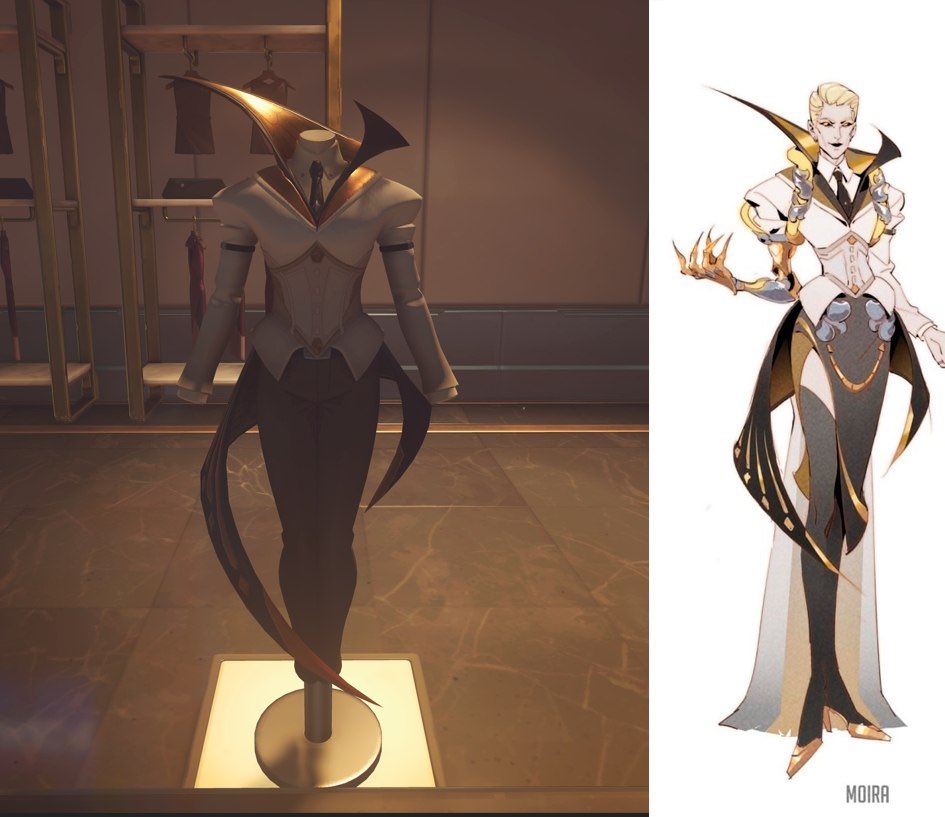 NecroticaAsO's tweet photo. My interpretation of Moira’s skin.
#Overwatch #Moira https://t.co/AiznOKApNw
