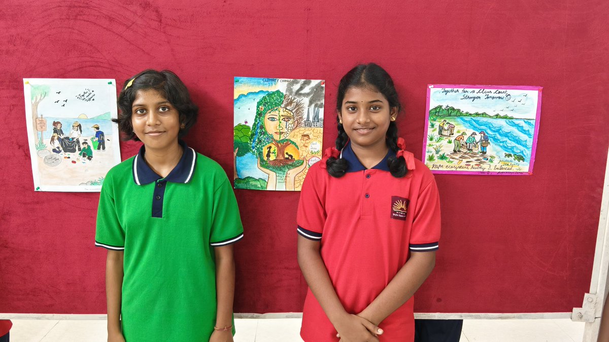 Kvnit2024's tweet photo. Students of KV NIT ROURKELA participated in drawing and poster making competition and poster exhibition on the occasion on awareness program under the campaign "Swachhata sagar and surakshit Sagar 5.0 " by NIT ROURKELA and indian meteorological society . https://t.co/nD5ONRRXfU