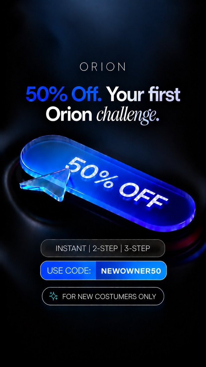 New_owner1's tweet photo. 🎁 $50,000 PARTNERSHIP GIVEAWAY 🎁

A partnership dedicated to the NEWOWNER Community.

How to enter (do all):
1.  Follow @Orionfundedcom  @New_owner1  @OrionAffiliates 
2.  Like + Repost this post
3.  Tag 3 traders who deserve a shot
4.  Also follow @ramon0897 @Fateemafx @risefx @itrade4rex @ISP_TRADER @TRADEwith_TUNDE 

Only 5 winners walk away with $10K each.
Don’t sleep on this.

#Giveaway #OrionFunded #NEWOWNER