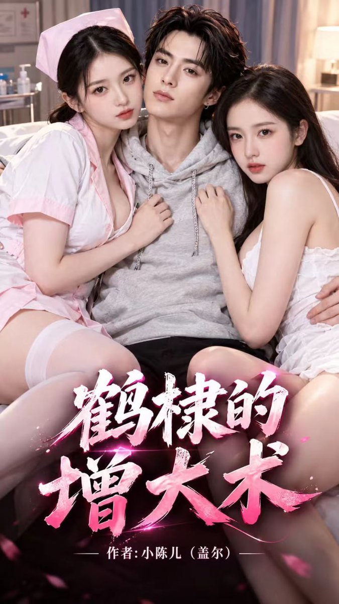 91ntqGV's tweet photo. 91成人短剧《鹤棣的增大术 》
《鹤棣的增大术》——AI原创91成人短剧，看完你还敢做这种手术吗？  有用总比没用好，但没用的东西死了，没人替你收场。#91成人短剧 #王鹤棣 #AI短剧 #禁欲 #增大术 #医美 #丝袜 #御姐 #纯爱 #NTR https://t.co/YIMqJUYIzG