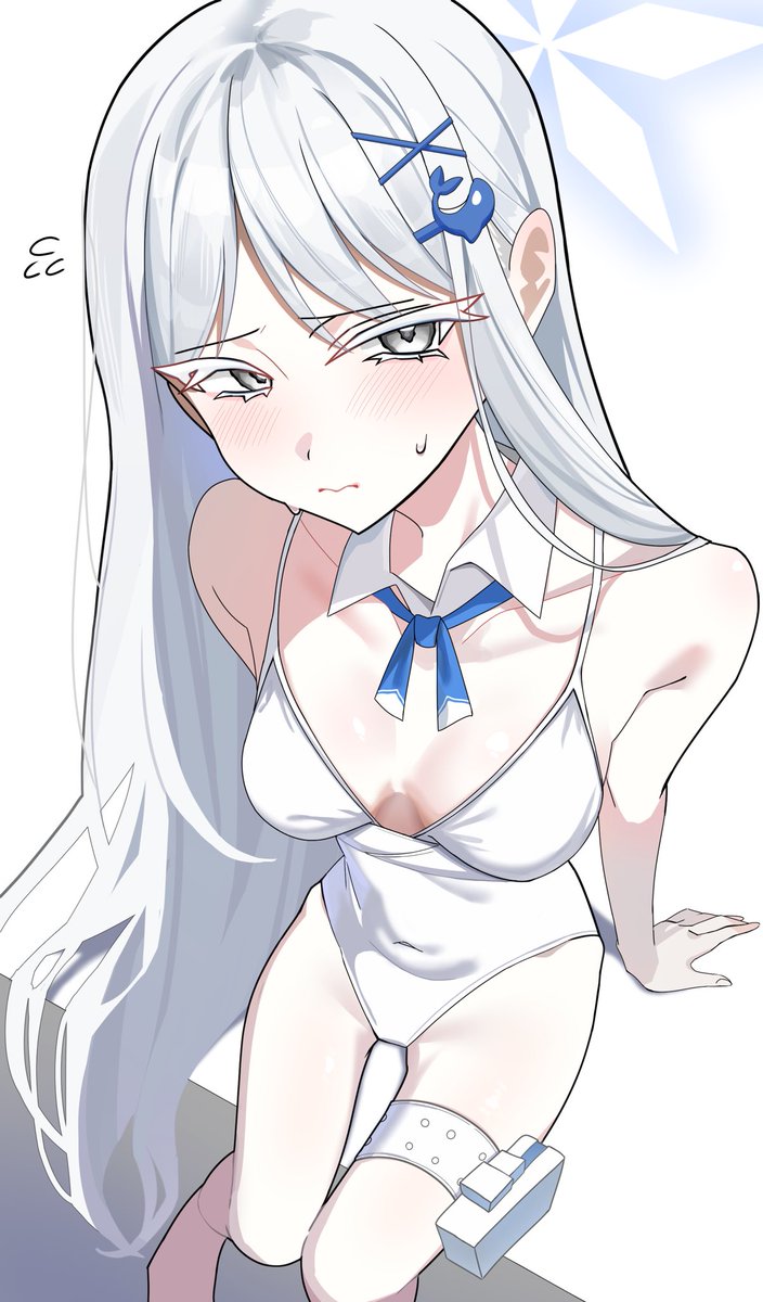 co2on2's tweet photo. ナグサに着てもらいました。
#ブルアカ https://t.co/HMxbq79UVo