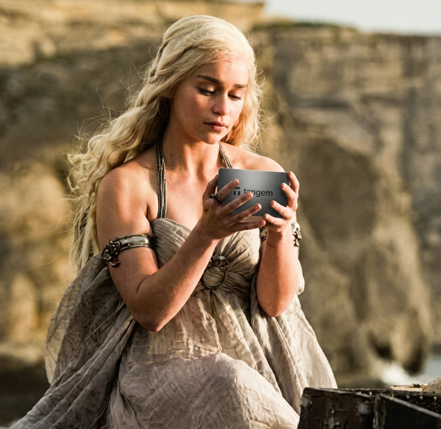 JavierJ67982447's tweet photo. Me, the first time I have a @Tangem card. Literally, I will be like Daenerys. #TangemCard https://t.co/TF9Owzyr5O