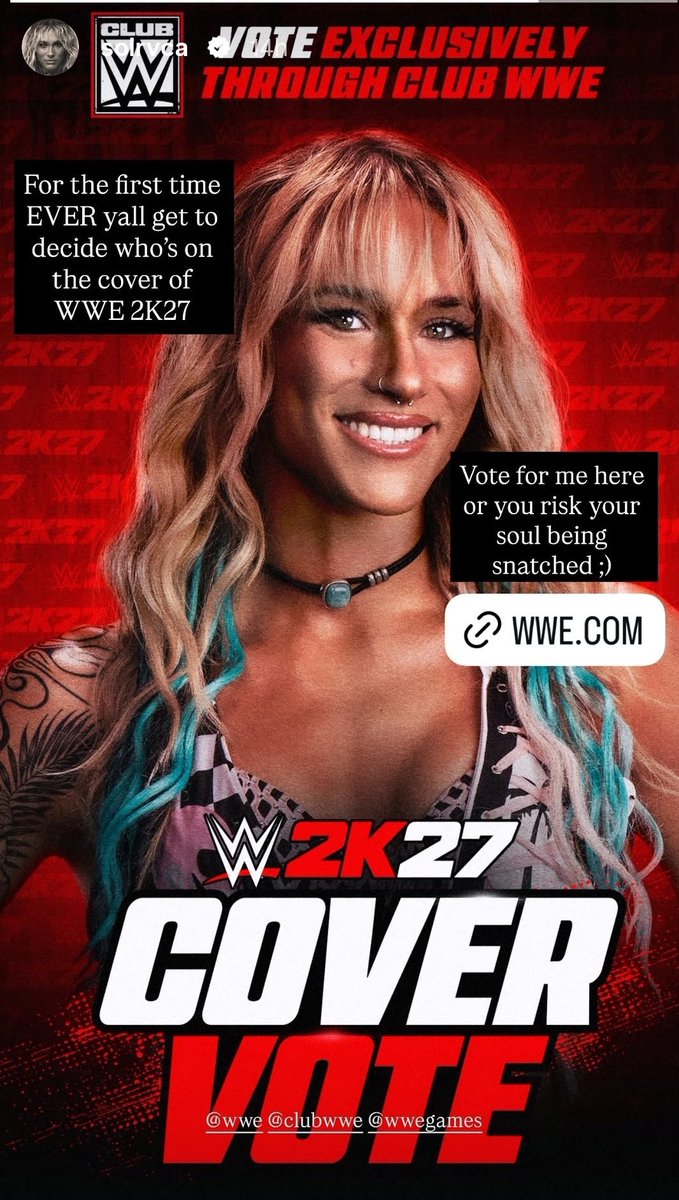 SolRob_OG's tweet photo. If I get live in a reality where a Sol Ruca WWE2K edition exists #TearsOfJoy https://t.co/pbOQa9aT8y