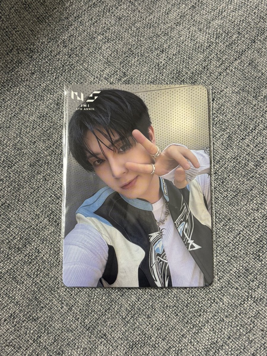 romcha0404's tweet photo. INI ANTHEM 特典 トレカ 交換 
hmvオンライン

【譲】佐野
　　            
【求】 髙塚

郵送希望です📮
ご検討よろしくお願いします🙇🏻‍♀️

 #INI交換 https://t.co/D3tlXib8rt