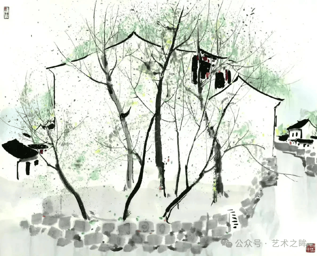MariaTerra2ix's tweet photo. Just finished a 2-hour watercolor sketching session at the riverside—catching the soft light on willow leaves is such a peaceful, creative escape.， https://t.co/ynBZMFabqg