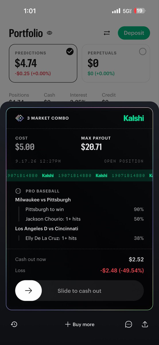Micheal_Mikee2's tweet photo. Kick off football season with a $25 bonus — just sign up for Kalshi with my link and start trading. https://t.co/L2NWuCcDzA 

I got a lil some cooking for yall, yall come on and make some money 💰 https://t.co/a2A2my4P2C