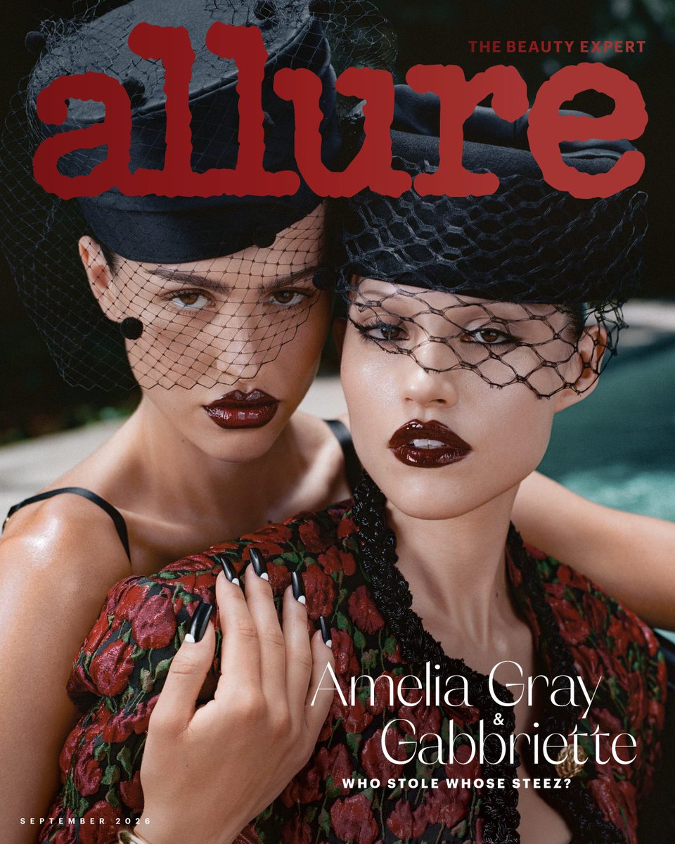 saintdoII's tweet photo. gabbriette and amelia gray for allure magazine’s ‘who stole whose steez’ issue, photographed by bethany vargas https://t.co/BBwVVK4F05