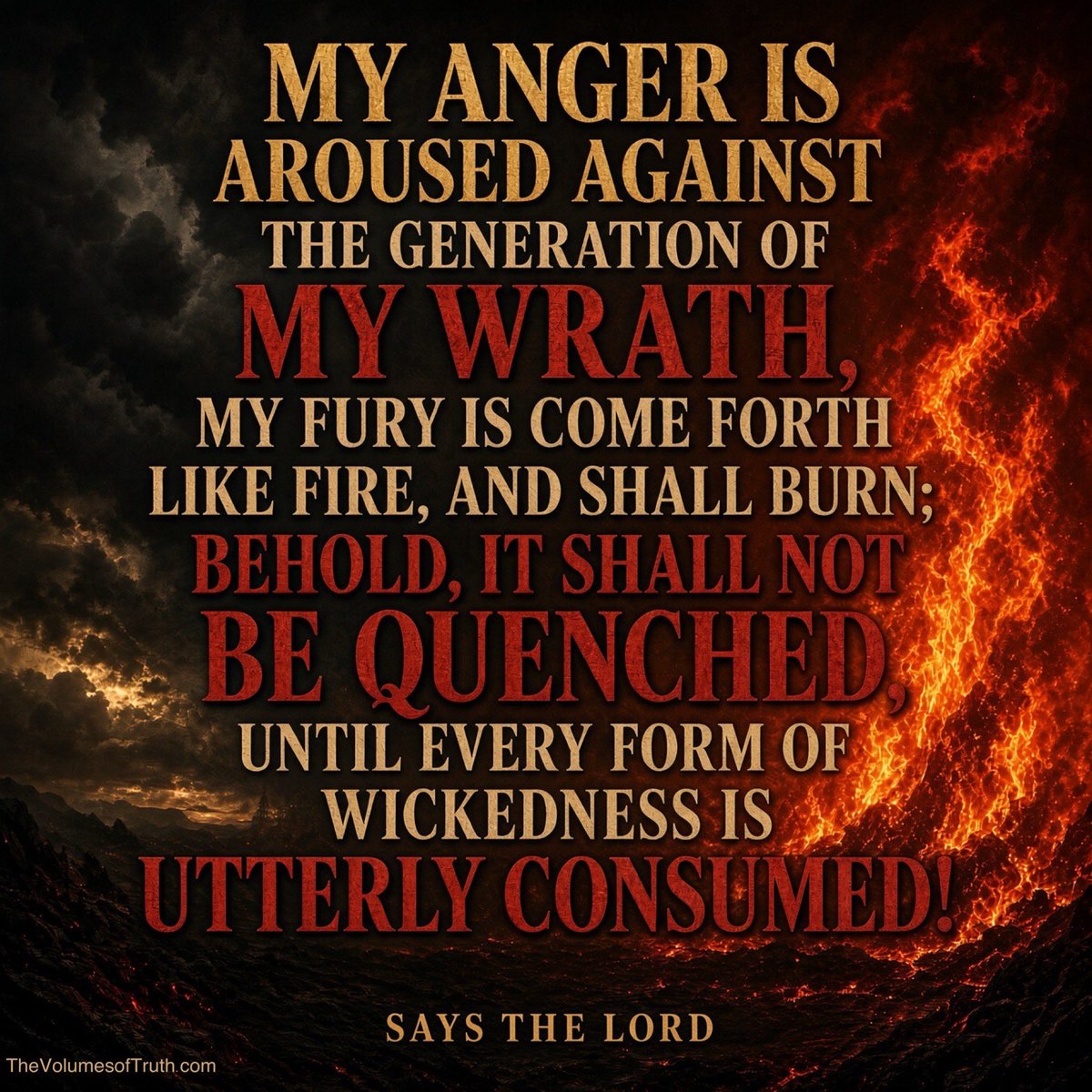 TweetOfTruth's tweet photo. 📖 Source: https://t.co/bOmt6q6777

🎬 Video (with voice over) https://t.co/cR4mzQTBhc

#WarningFromGod #Warning
#DayofTheLord #WrathofGod
#TheVolumesofTruth 
#LettersfromGod #Scripture #WordOfGod #judgement #abortion #murder #prochoice #prolife #wickedness #REPENT #YAHUWAH https://t.co/4MEF5XtWFU