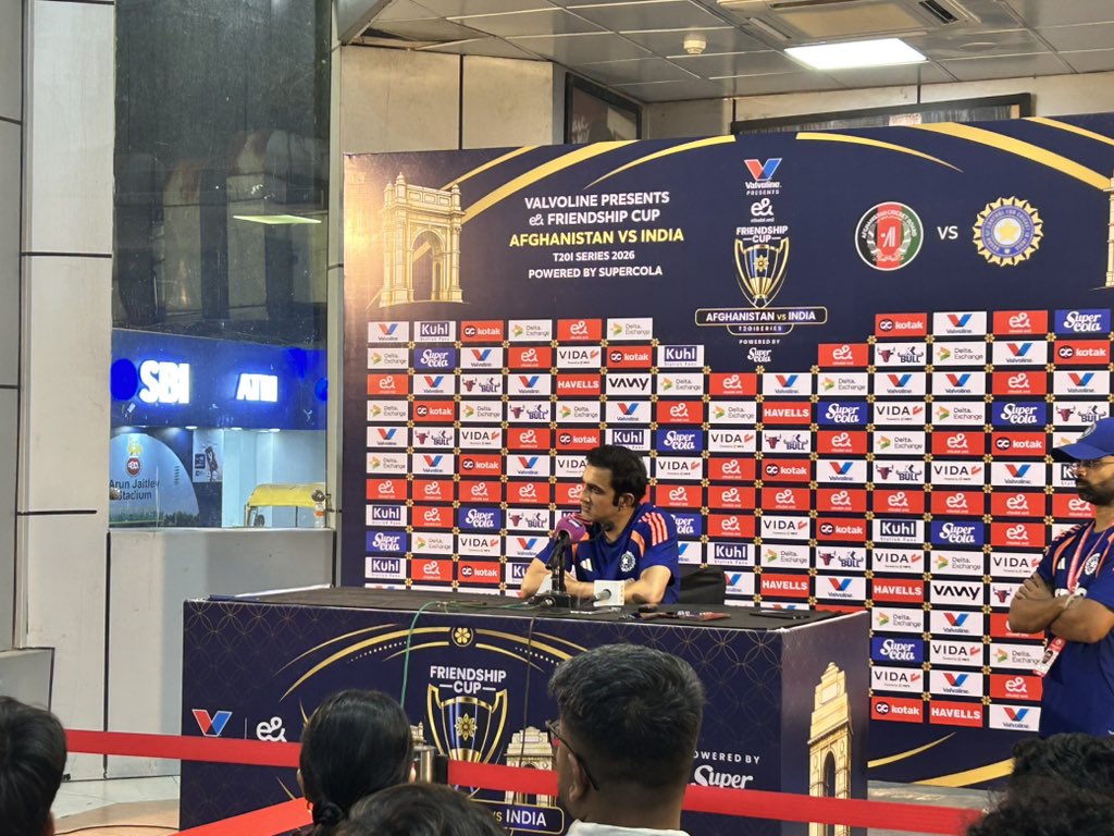 Sahil_Malhotra1's tweet photo. “Not fair on young captain Shubman Gill that he doesn’t get full strength XI regularly in ODIs and Tests” 

- Gautam Gambhir on regular injuries, across formats 

“Tough decision to leave Sanju Samson out of the XI against England” https://t.co/5e43qWLPT7