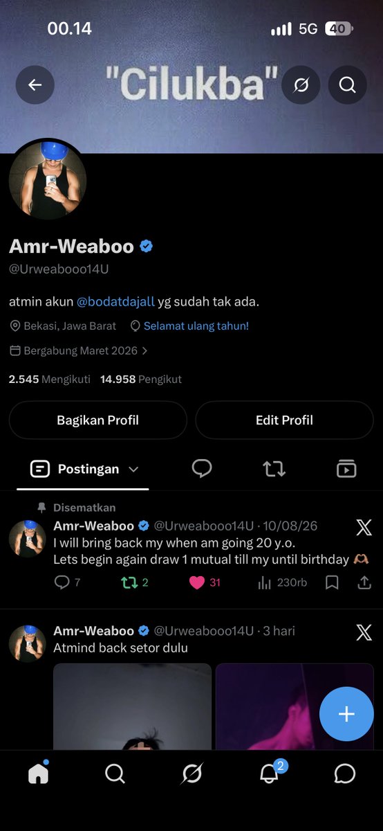 Urweabooo14U's tweet photo. Happy birthday my self
Ga bisa jualan balon, ga muncul balonnya.
Akhirnya aku 26 https://t.co/FqO6DpiYTf
