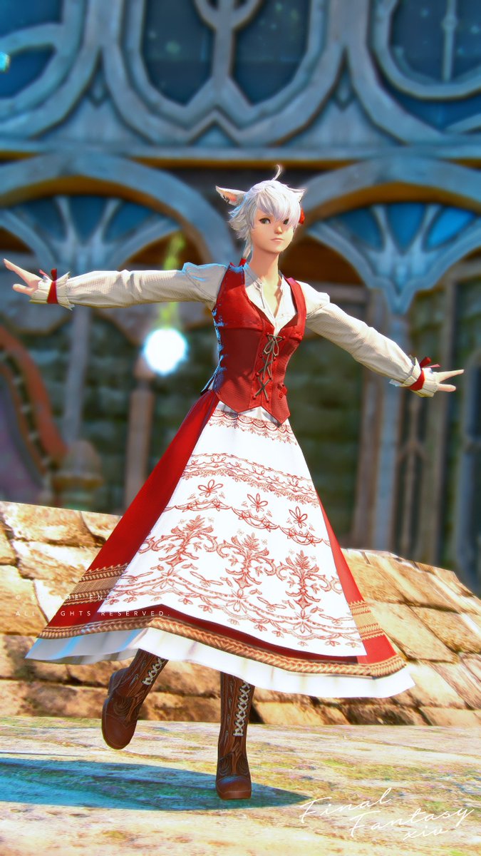 Saki_Edkm's tweet photo. おはようー 
#鼻黒ッテ #おはミコ #FF14SS https://t.co/rqk2do0aGU