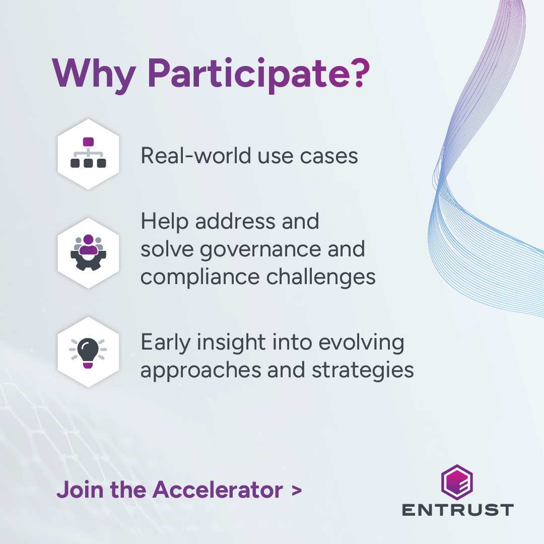 Entrust_Corp's tweet photo. Agentic AI isn’t defined by what agents can do. It’s defined by how much we can trust them. Create trust, governance, and accountability with the other industry leaders by joining the Entrust Agentic AI Trust Accelerator: https://t.co/ZCDNFI1KLq https://t.co/6MY28nLm9t
