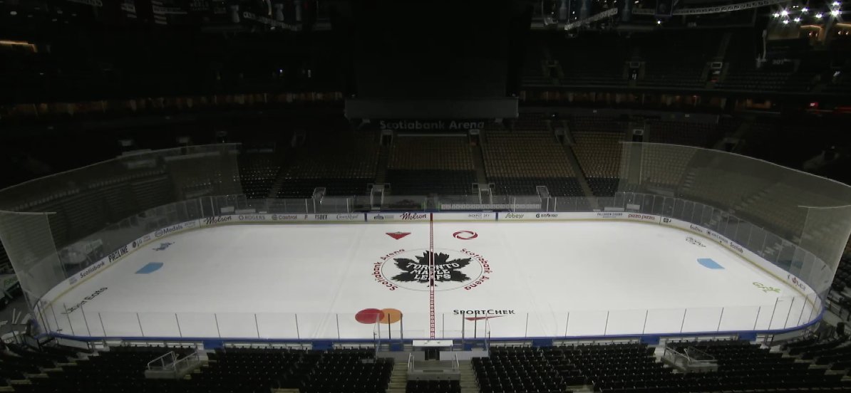 sportslogosnet's tweet photo. The Toronto Maple Leafs will use their original team logo from 1927 at centre ice this season. https://t.co/Y0L22dJgpS