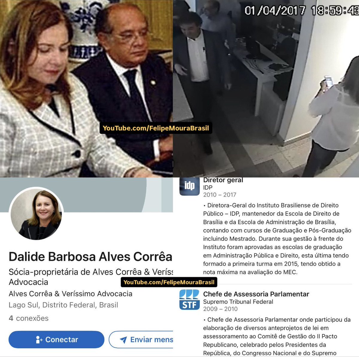 Haaaysb's tweet photo. 🚨 GRAVE: R$ 33 MILHÕES DO MASTER E O NOME DE GILMAR MENDES

Segundo auditoria interna do BRB encontrada pela PF e divulgada pelo Estadão, o Banco Master pagou R$ 33 milhões ao escritório de Dalide Corrêa, ex-assessora de Gilmar Mendes no STF e ligada ao IDP, instituição da qual o ministro é sócio-fundador.

O documento também aponta R$ 40 milhões pagos ao escritório de Viviane Barci de Moraes.

Os valores reacendem questionamentos sobre os canais buscados por Vorcaro junto ao STF.