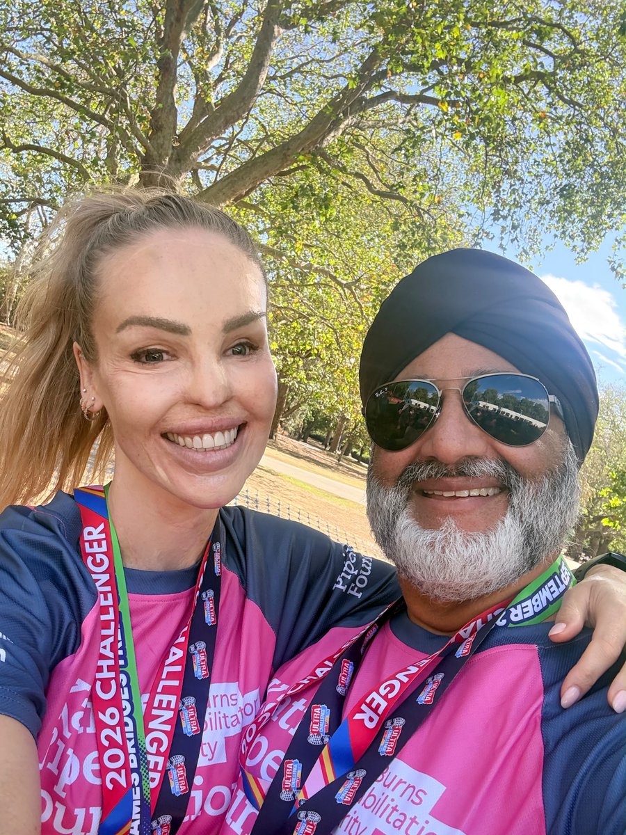 UKRunChat's tweet photo. Thousands of people, including Katie Piper, took over the capital last weekend to take part in a trio of Ultra Challenge events across London, raising over £2 million, for charitable causes while showcasing some of the city’s most iconic landmarks.

Across the Thames Moonlight 10, Thames Bridges Trek and Thames Path Challenge, more than 5,500 participants took on distances ranging from 10km to 100km, travelling along the River Thames, crossing historic bridges and experiencing the capital from a unique perspective.

The weekend began on Friday evening with the Thames Moonlight 10, where participants completed either a 10km or 10-mile route past some of London’s most famous landmarks, including St Paul’s Cathedral, Westminster Abbey and the London Eye.

Saturday saw thousands take part in the Thames Bridges Trek, crossing 16 historic Thames bridges on a 25km route from Putney Bridge to Southwark Park via The Oval and Tower Bridge.

Among those taking part was Katie Piper OBE, who returned to take on the 10km distance, alongside members of the Katie Piper Foundation’s survivor community to raise awareness and funds for people living with burns and traumatic scarring injuries.

The weekend concluded with the flagship Thames Path Challenge, where around 2,800 followed England’s most famous river from Putney through Richmond, Hampton Court and Windsor, with the full-distance Challengers continuing all the way to Henley-on-Thames. Participants could choose from 25km, 50km, 75km and 100km options.