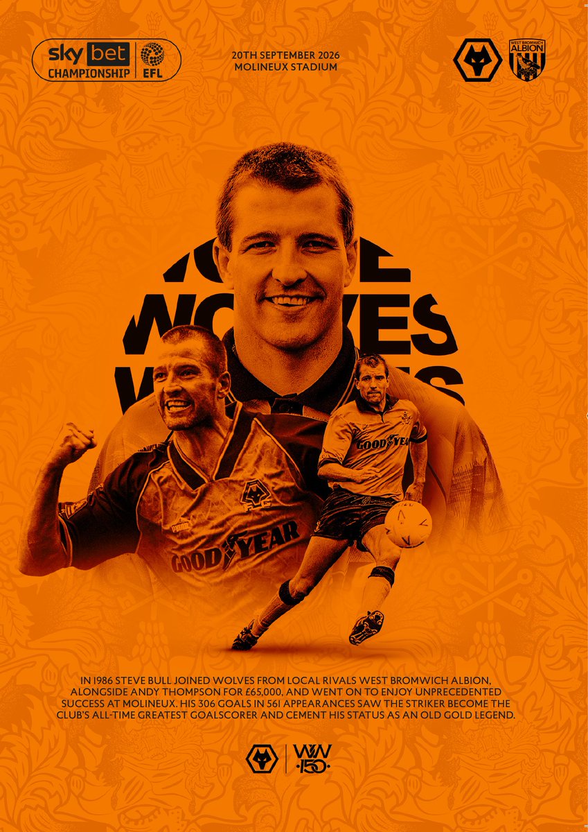 Wolves's tweet photo. A Black Country derby legend on tomorrow's programme.   

🐐 https://t.co/pwkX3dbmk9