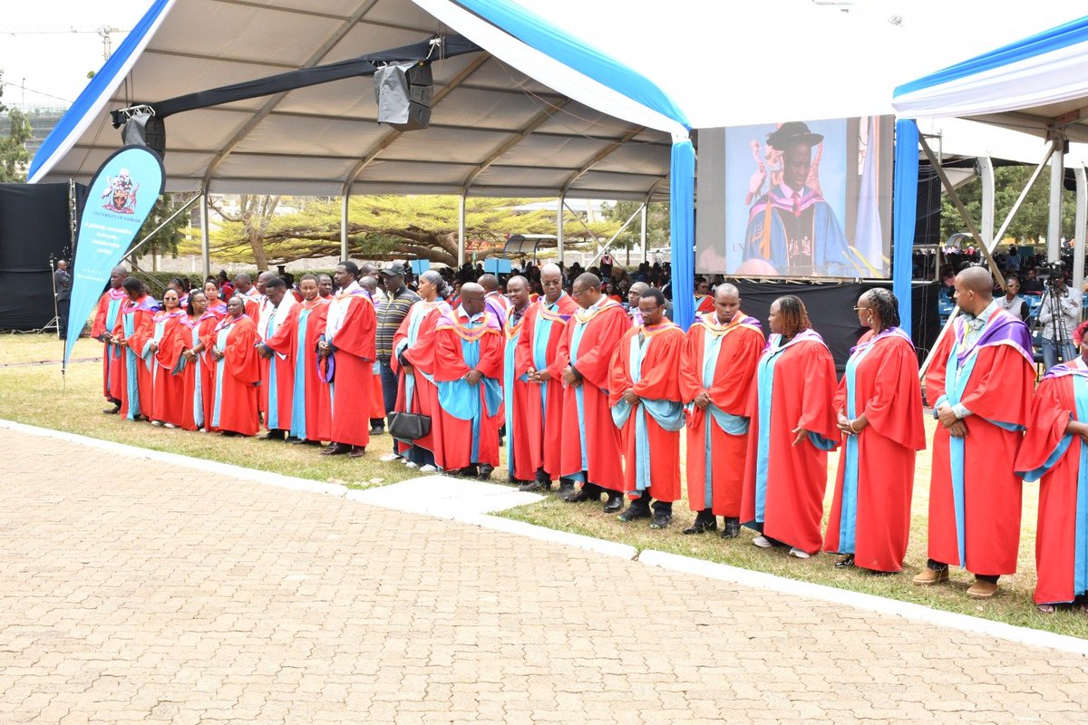 Madikizela_Win's tweet photo. Years of sacrifice and relentless hustle lead to one sunrise.

​The UoN Class of 2026 walks out as degree holders, ready to shape the future and transform society.
​Here’s to the sleepless nights that brought you to this morning! 🥂
​#UoN75Graduation #WeAreUoN. https://t.co/TxTRqJ96Vd