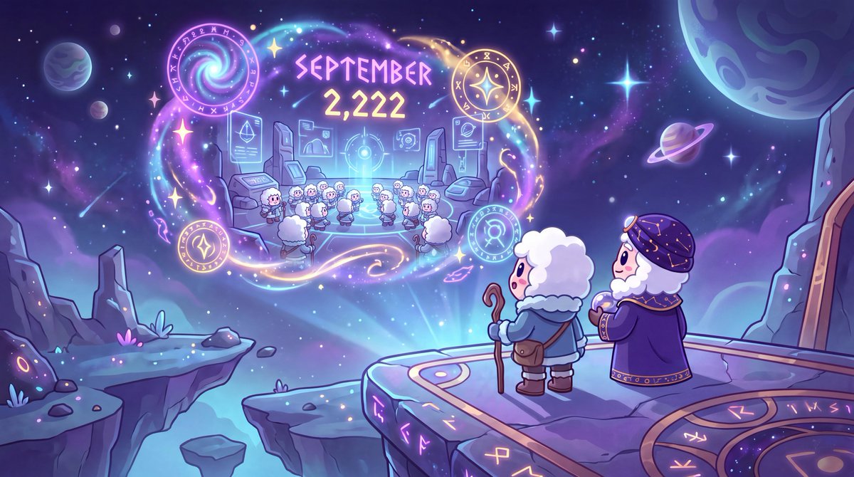 FluffbergWorld's tweet photo. Mystico showed Frosty what comes next 🔮

The Fluffberg mint is happening this September ❄️

Frosty doesn't know the exact day yet, but Mystico does

Date and price coming soon... https://t.co/t7l9Y6LyXf