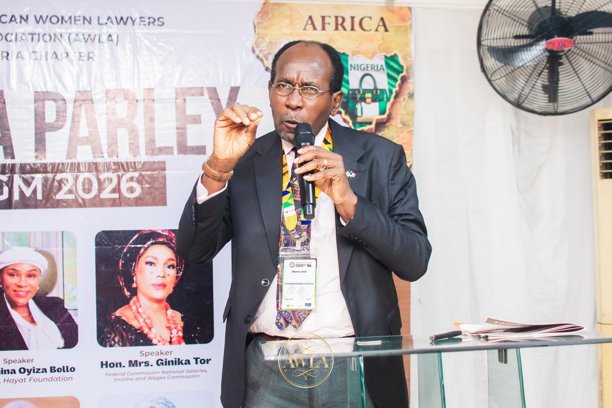 AWLA_Intl's tweet photo. Leadership, excellence, and a shared commitment to advancing women in the legal profession. ⚖️✨

A look at some of the inspiring moments from the AWLA Parley.

#AWLA #AWLANigeria
#WomenInLeadership #WomenInLaw https://t.co/OB6jdeVt6Y